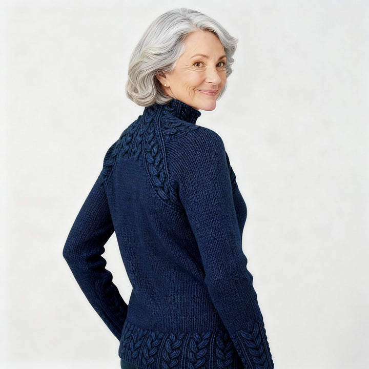 Laera & Cole - Classic Icelandic Wool Knit Sweater