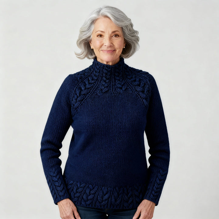 Laera & Cole - Classic Icelandic Wool Knit Sweater
