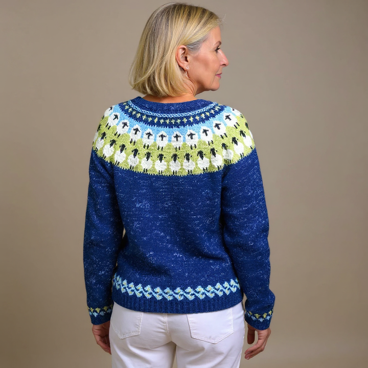 Laera & Cole - Classic Icelandic Wool Cardigan