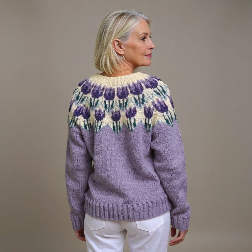 Laera & Cole - Classic Icelandic Wool Vintage Cardigan
