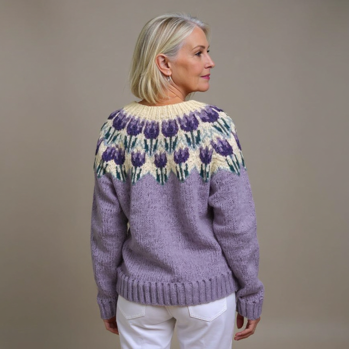 Laera & Cole - Classic Icelandic Wool Vintage Cardigan