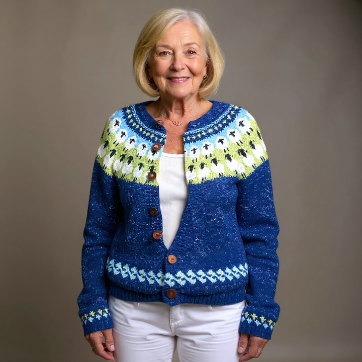Laera & Cole - Classic Icelandic Wool Cardigan