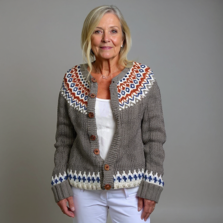 Laera & Cole  - Classic Icelandic Wool Cardigan