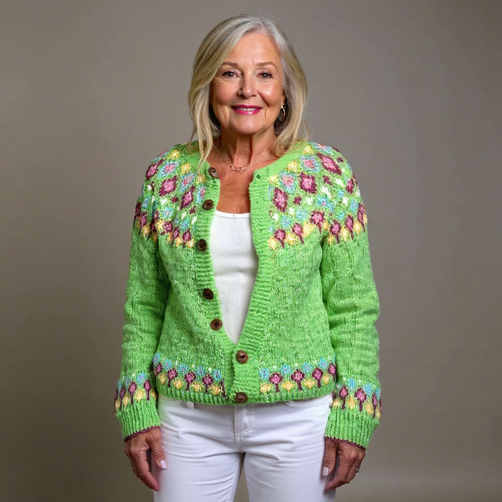 Laera & Cole  - Classic Icelandic Wool Cardigan