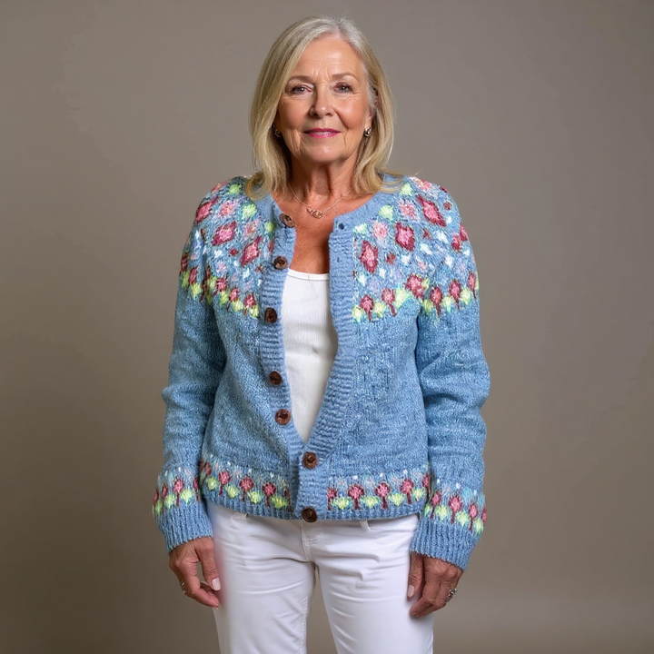 Laera & Cole - Classic Icelandic Wool Cardigan