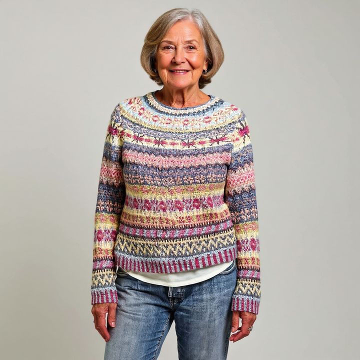 Laera & Cole - Classic Icelandic Wool Knit Sweater
