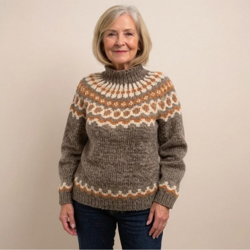 Laera & Cole - Classic Icelandic Wool Sweater