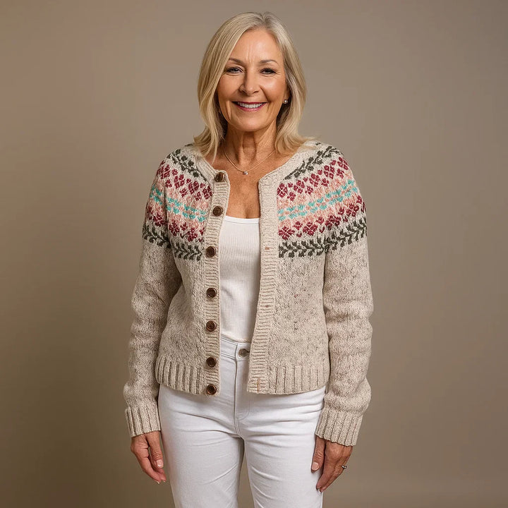 Laera & Cole - Classic Icelandic Wool Cardigan