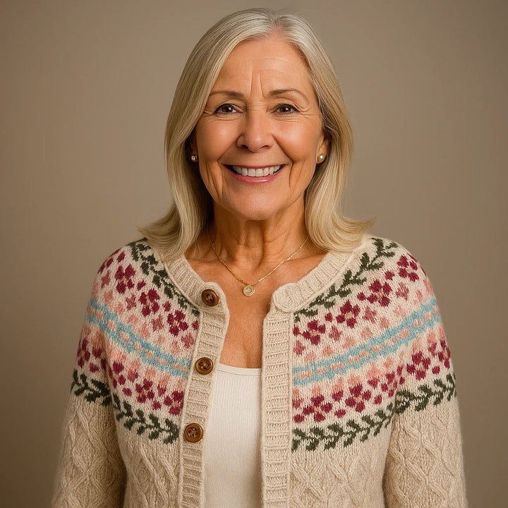 Laera & Cole - Classic Icelandic Wool Cardigan