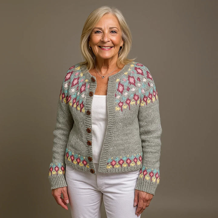 Laera & Cole - Classic Icelandic Wool Cardigan