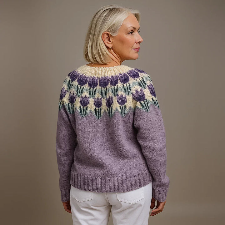 Laera & Cole - Classic Icelandic Wool Vintage Cardigan