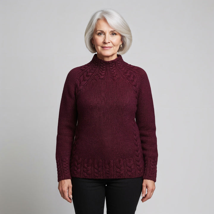 Laera & Cole - Classic Icelandic Wool Knit Sweater