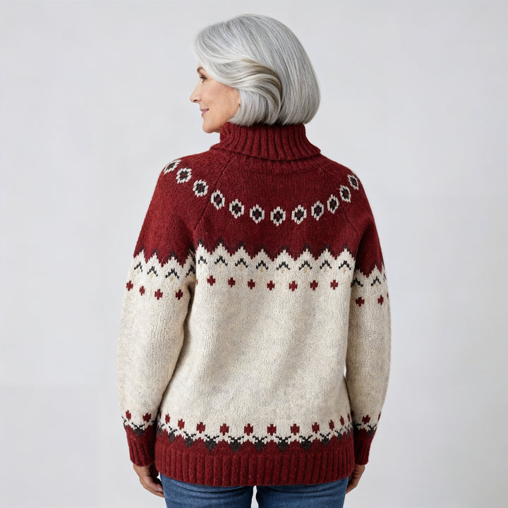 Laera & Cole - Classic Icelandic Wool Knit Sweater