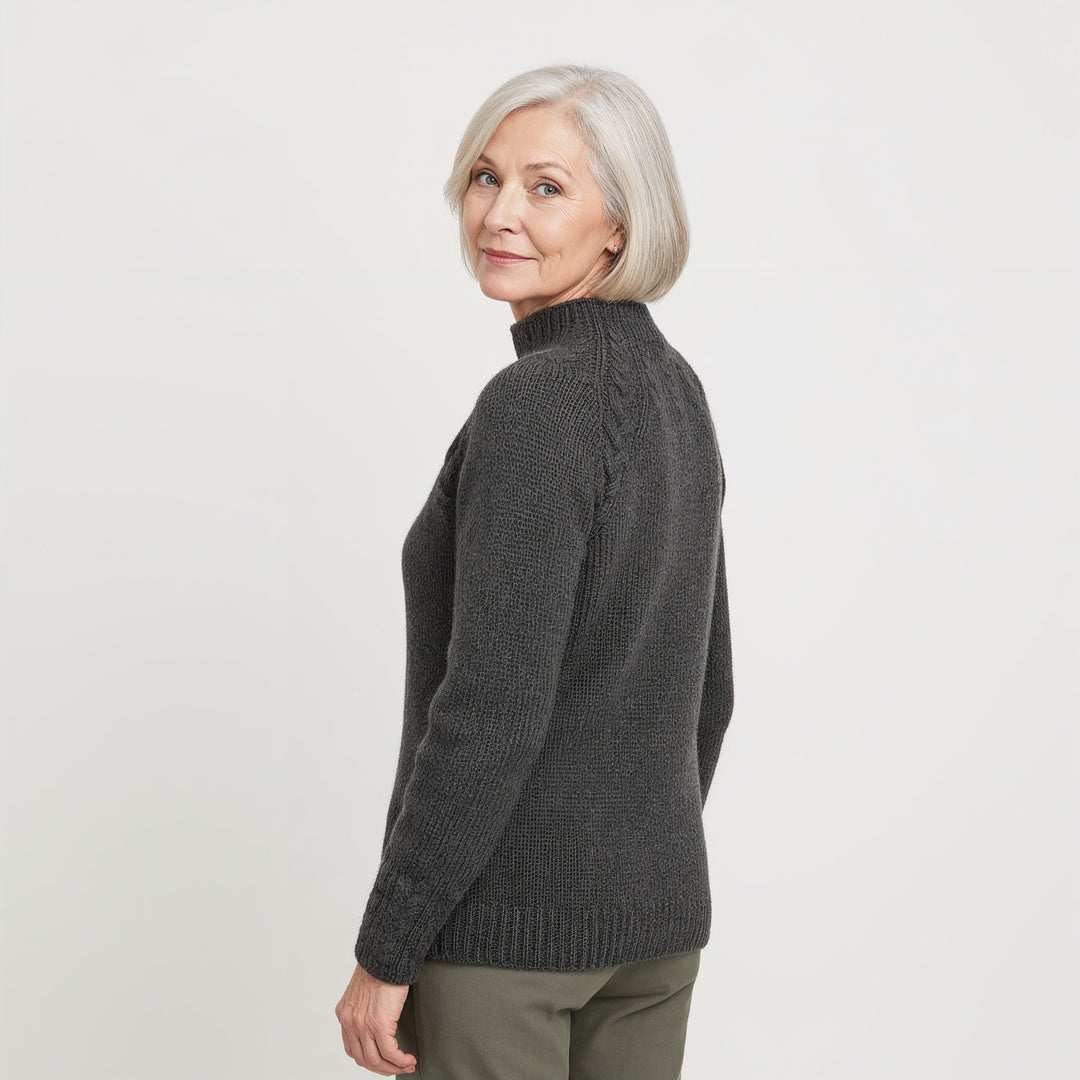 Laera & Cole - Classic Icelandic Wool Knit Sweater