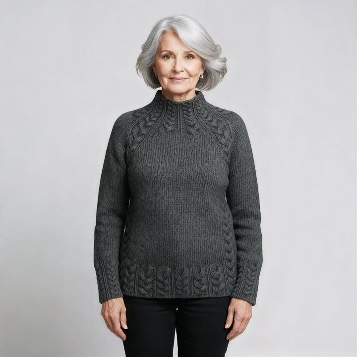 Laera & Cole - Classic Icelandic Wool Knit Sweater