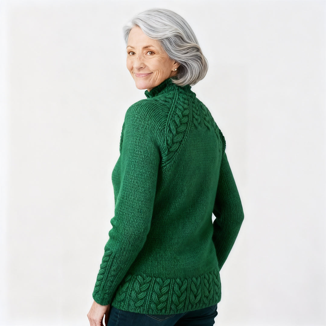 Laera & Cole - Classic Icelandic Wool Knit Sweater