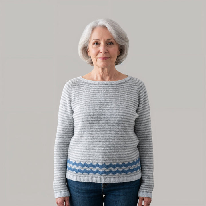 Laera & Cole - Classic Icelandic Wool Knit Sweater