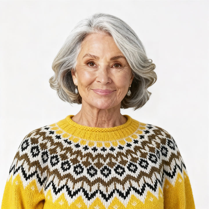 Laera & Cole - Classic Icelandic Wool Knit Sweater